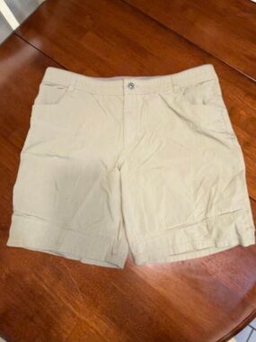 Kuhl Free Radikl Shorts Mens 40 Khaki/Tan 9.5" Inseam Trail Hiking Outdoor